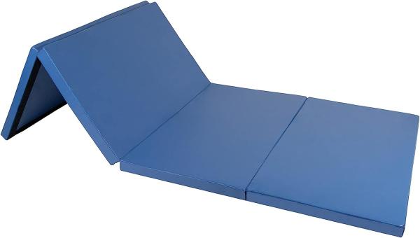 Folding Rubber EVA Mat, EPE Foam, Thick Folding Gymnastics Exercise Mat Aerobics Stretching Yoga Mats