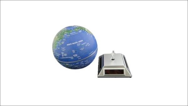 Customized Rotating Solar Powered Globe Teaching Resources Desk Toys