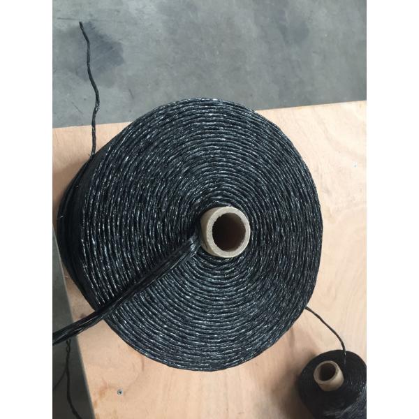 Профессиональная пряжа 2000D заполнителя полипропилена кабеля подводной лодки - черный цвет 50000D