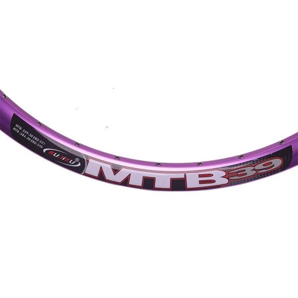 High Strength Wheelset Rim Disc Brake 26 Inch Mountain Bike Rim 32h Spoke Hole Matte Finish