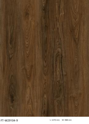 Clique impermeável composto GKBM FT-W29104-9 do SPC 5mm da pedra da noz de Brown
