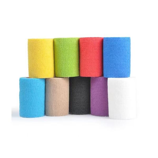 Atadura médica elástica adesiva médica não tecida dos materiais de consumo 15*4.5cm