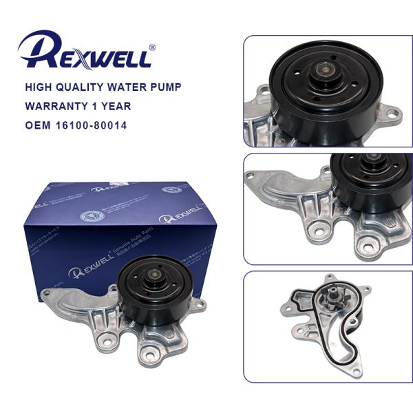 Sistemas de refrigeración de automóviles piezas de repuesto Motor de automóviles bomba de agua de refrigeración Assy WPT-201 16100-80014 para TOYOTA COROLLA 2ZR-FXE 1610080014