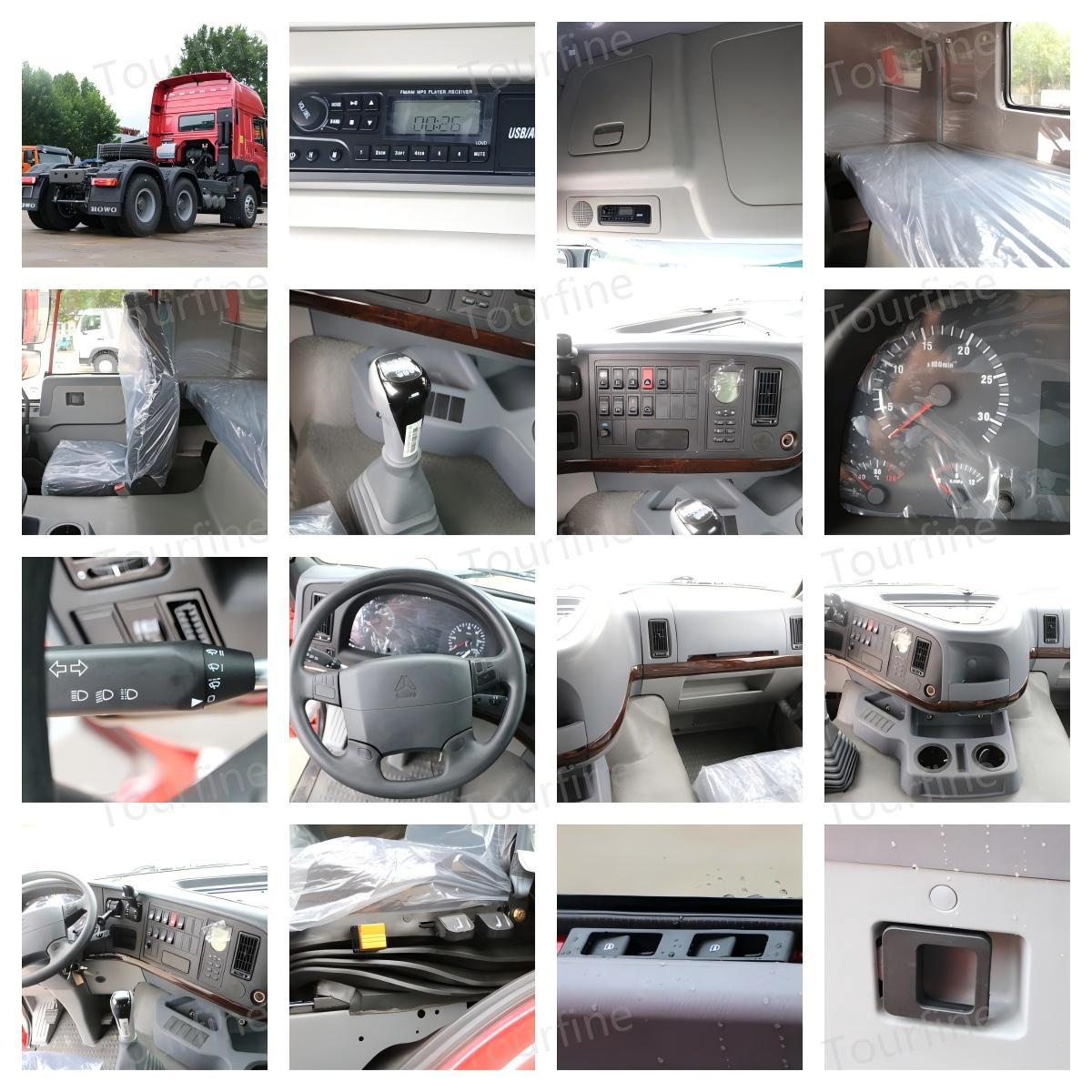 Sinotruk HOWO 420HP 10 Wheel 6X4 Tractor Head Truck 40 Ton Container Cargo Truck for Africa