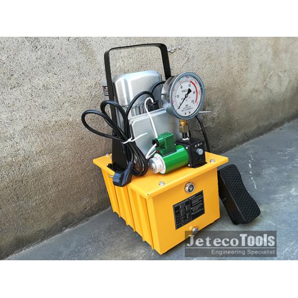 ZCB6-5-A3 electric hydraulic pump with 70Mpa pressure, single action with remote cable control
