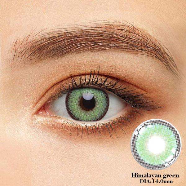 Himalaya Grey Blue 14mm Contact Lens Yearly For Costume