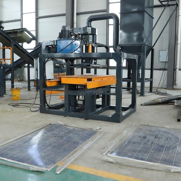 Automatic Hydraulic Dismantling Of Aluminum Alloy Frame Of Solar Photovoltaic