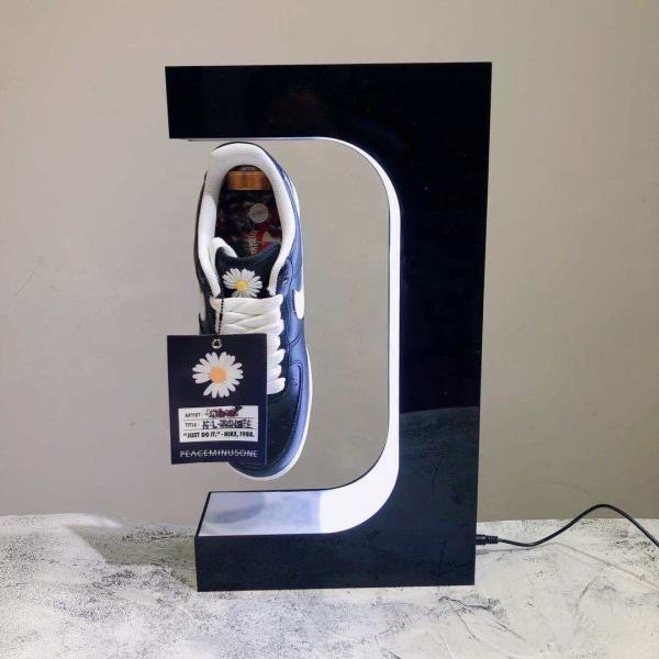 floating magnetic shoe display sneaker levitation Suspension Acrylic Advertising