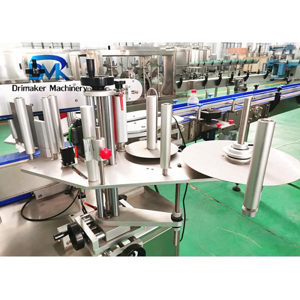 Botella cuadrada redonda del encogimiento de la planta de la bebida de la manga de la máquina automática del aplicador