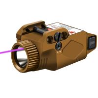 Lampe-torche de vue de laser de lumière d'arme à feu vue de laser de 500 lumens pour le rail 20mm de Picatinny