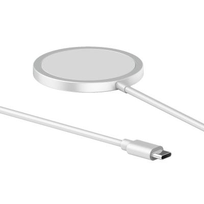 Carregador sem fio rápido de Qi 15W Magsafe para Iphone 12 13 pro máximos