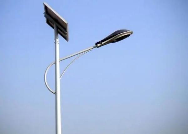 Solar Energy Decorative Street Lighting Pole , Garden Lamp Post