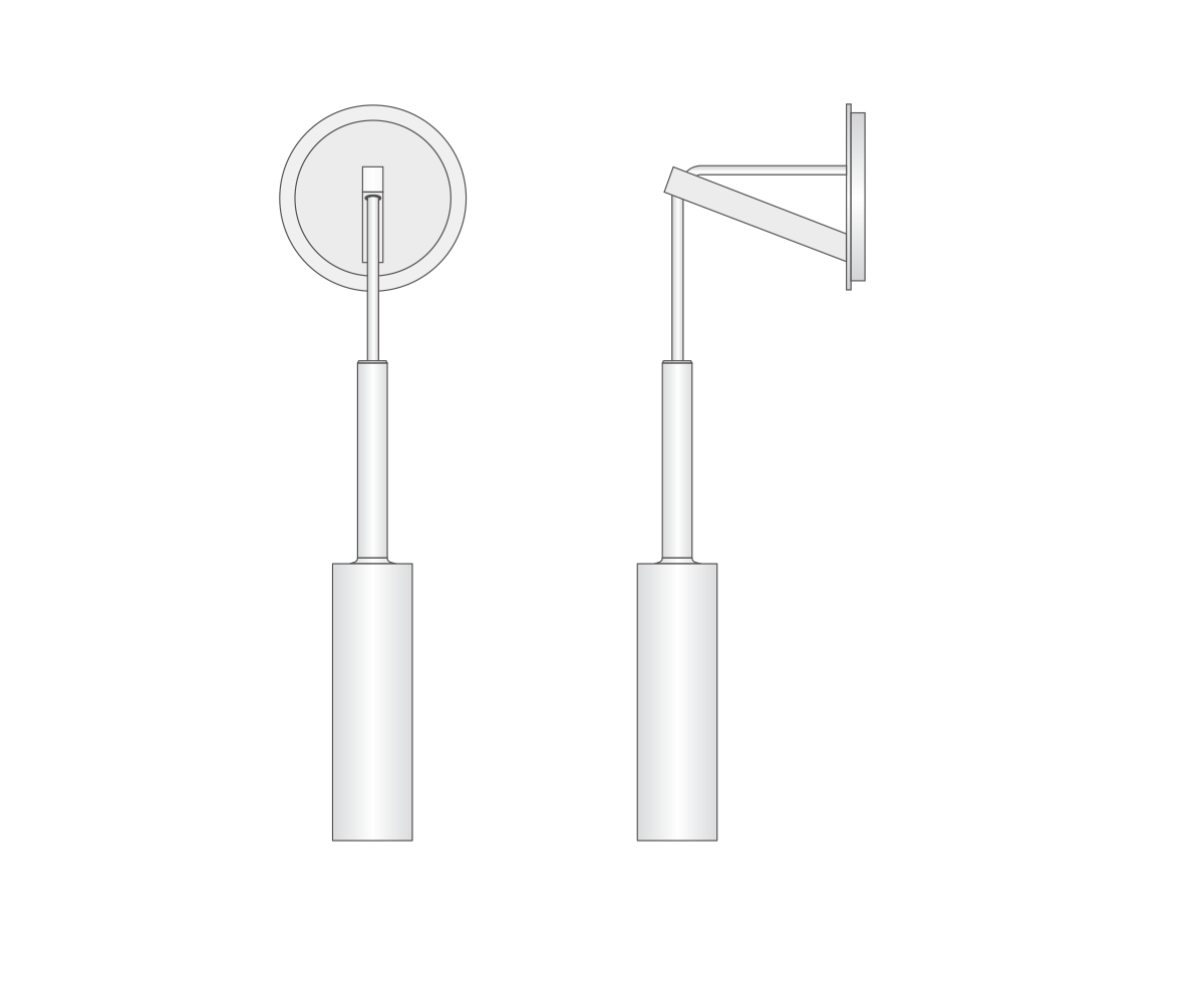 Modern LED Pendant Wall Sconce with Adjustable Height Dimmable Lighting and Oval Shade for Indoor Use