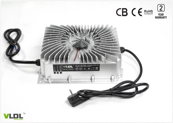 1500W On Board Battery Charger 48V 25A IP65 Waterproof AC110 - 230V PFC