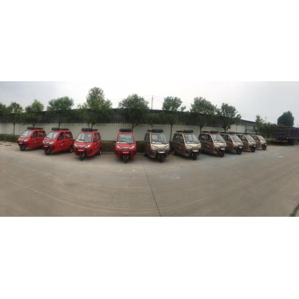 China Yaolon Top Brand Closed Cabin Mini Car Cheap Adult Tricycle For Sale  3 Wheel Taxi Passenger Tricycle Motorcycle