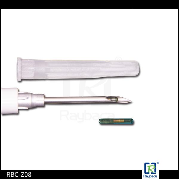 ICAR aprovou a microplaqueta 2,12 x 12mm da desinfecção da seringa 134.2KHz EO do microchip para doninhas selvagens