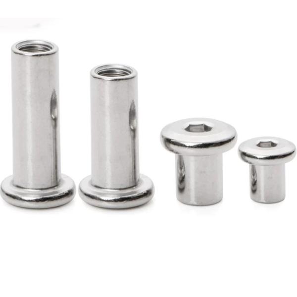 Мужчина и женщина заклепки винта стыковки альбома заклепки стыковки нержавеющей стали