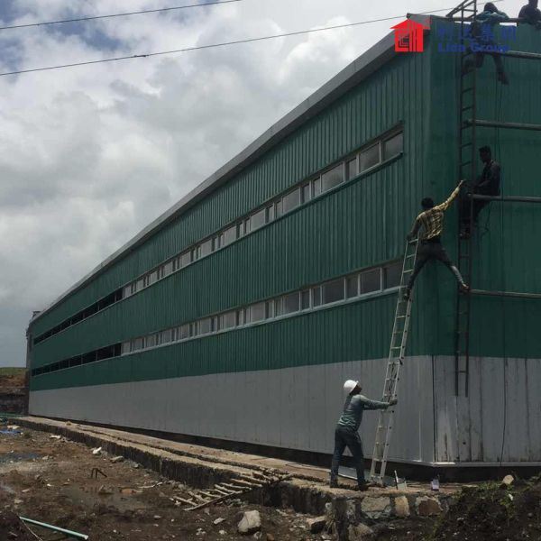 Earthquake Resistant Light Steel Structure Warehouse with Heavy Duty Design and Fast Installation