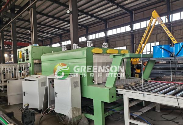 Automatic Production Process Rock Wool Machine High Output For 50-200mm Thickness