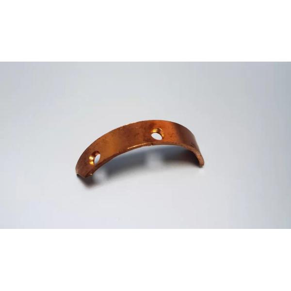 Tumbled Finish Gold Jewelry Components , Reach Passivation Silver Jewelry Parts