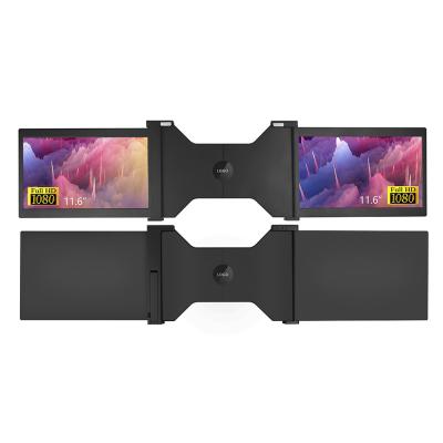 Espessura portátil do monitor 9mm do portátil de USB-C 1080P 11.6in HDR