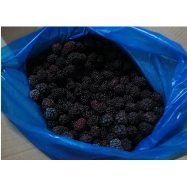 Fresh Delicious IQF Frozen Fruit , Grade A Quick Freezing Blackberry