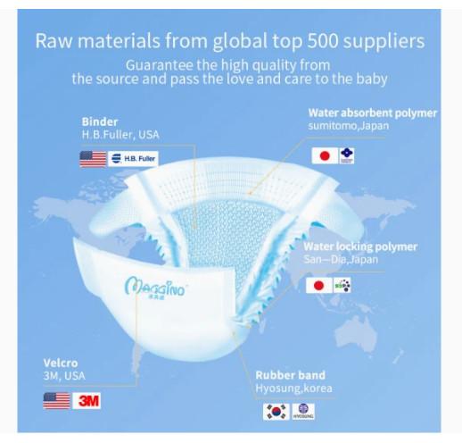 ECO friendly comfortable baby diaper/pull up pant
