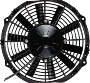 Vehicle Condenser Fan Ac Cooling Fan Car 12V / 24V 12'