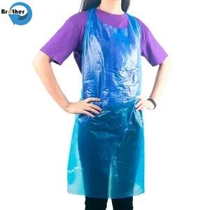 Hot Sales Wholesale Personal Protection New Clear Plastic Waterproof Disposable Aprons Cleaning Disposable PE Apron