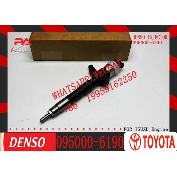  2 KD common rail fuel injector 095000-6190 nozzle innjector 095000 6190 0950006190 for Toyota Hiace 2.5 D 2KD-FTV
