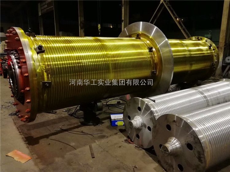 Heavy Duty Q345B Steel Wire Rope Drum for 50 Ton Double Girder Overhead Crane Trolley
