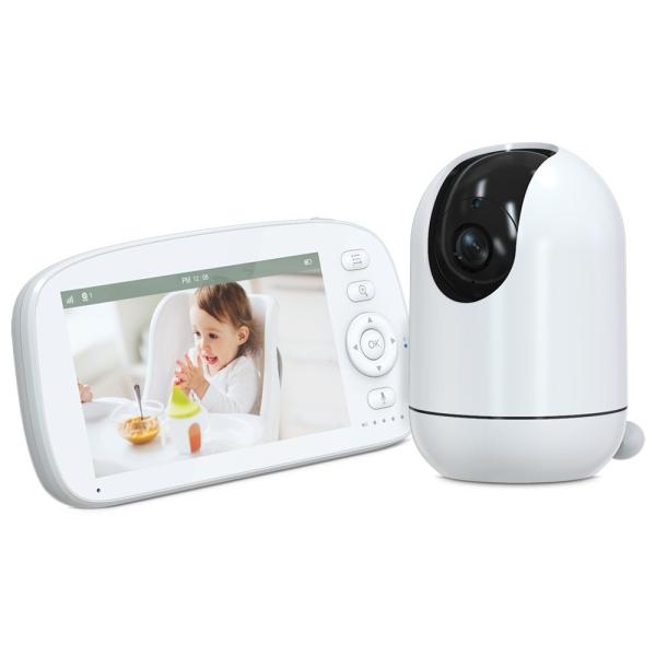 5 Inch HD Baby Monitor with Night Vision and Two-Way Talk