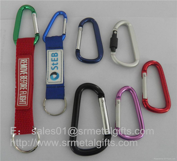 Mountain climber carabiner hook wrist straps, mountaineer carabiner wrist lanyards,