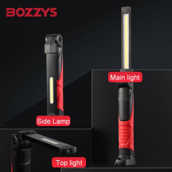 8W Handheld Dimmable LED Slim Work Light With Magnetic Pick Up For Car Repair