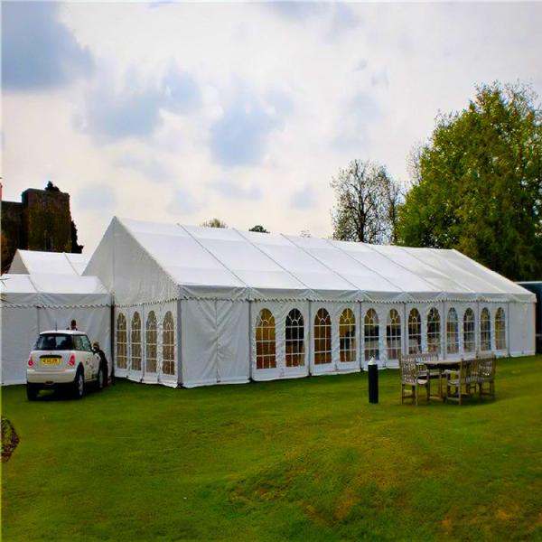 Reception Party Square Marquee Tent 10*10m Aluminum Alloy Structure Steel Connection