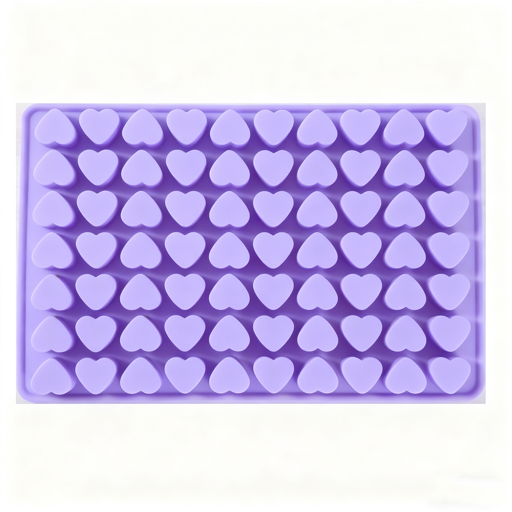 Cartoon Sweet Heart Shaped Silicone Cake Mold Eco-Friendly and Adorable Design for Party