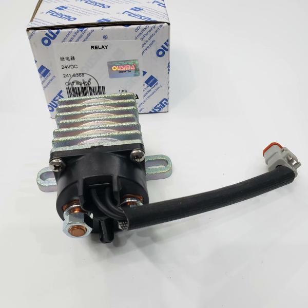 Relé do temporizador da tomada de fulgor 2418368 24 volts para a máquina escavadora CAT E345D