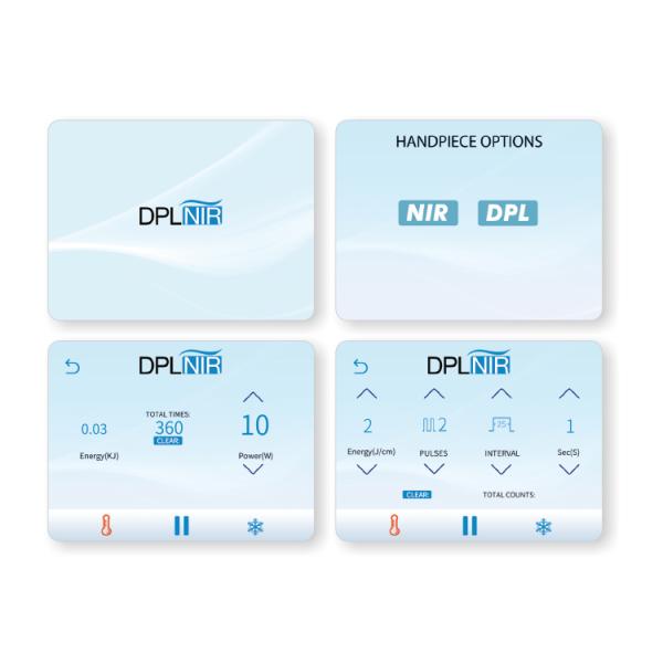 3000W 2 Handles DPL NIR Skin Rejuvenation Fast Hair Removal Machine