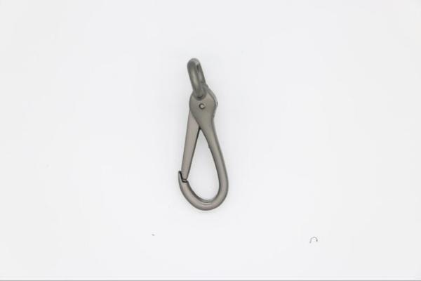 Good plating zinc alloy gunmetal 1 inch snap spring hook for straps