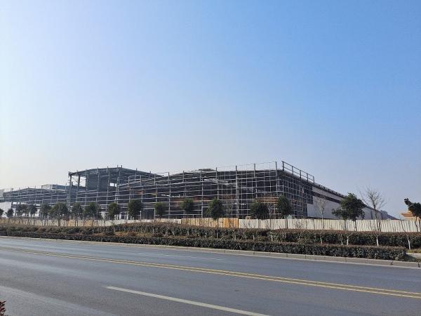 Heavy Duty Framework Steel Structure Workshop Project Q355B Grade Prefabricated