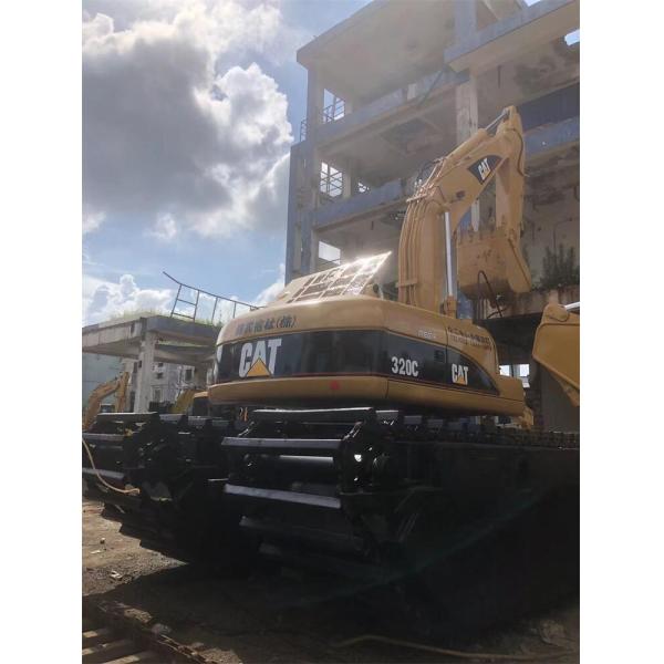 Excavadora original estadounidense CAT 320 de 20 toneladas en 2100 horas de trabajo