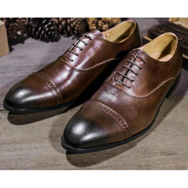 Embossing Patente de cuero para hombres calzado de vestir formal marrón ODM aprobado