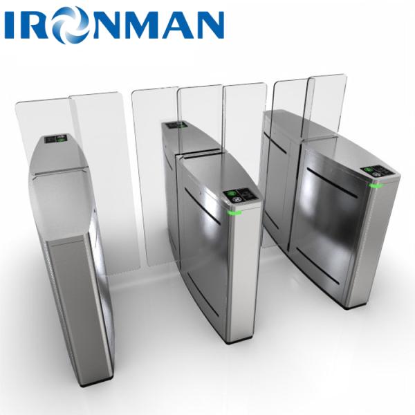 Nigeria Style Sliding Gate Turnstile For Airports / Subways / Libraries