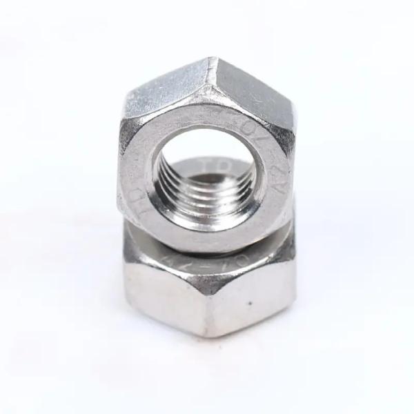 Din933 Din934 Preço da fábrica Ferramenta de fixação de aço inoxidável Hex Nut de aço inoxidável