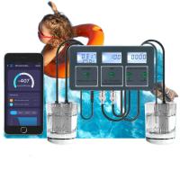 Kit de prueba de agua profesional 8-en-1 Análisis integral Sensores de alta precisión de control de APP inteligente
