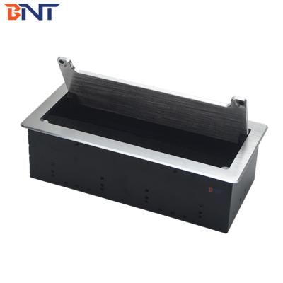 Smart Office Tabletop Socket Box/Flip Up Multiple Power Data Outlets/ Table Sockets