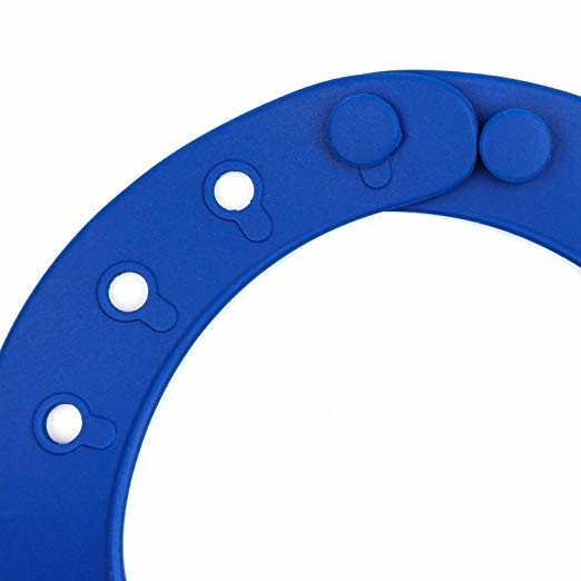 Comics Superman Silicone Baby Bibs , Waterproof Baby Bibs With Snaps