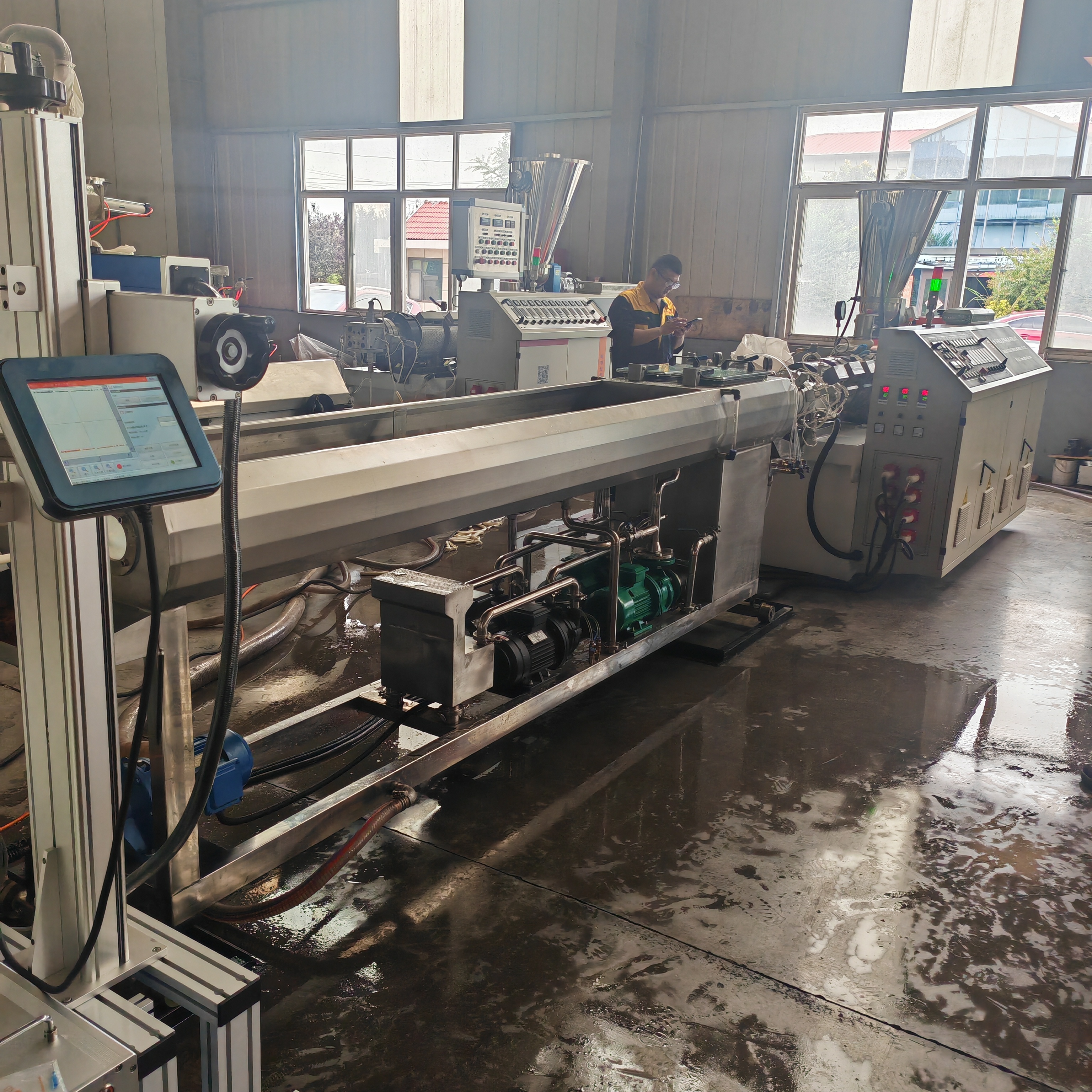 High Capacity UPVC Pipe Extrusion Line for 110-315mm Water Supply and Drainage Pipe Manufacturing Machine