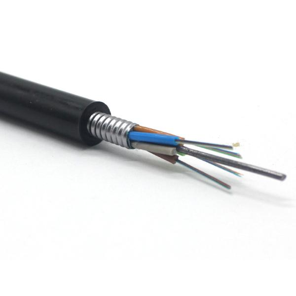 外用GYTS光ケーブル 12 24 48コアファイバーシングルモード装甲光ファイバーケーブル