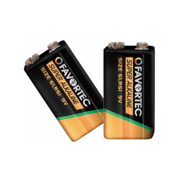 Leakage Proof Ultra Alkaline Battery 1.5V 6LR61 9V Alkaline Battery